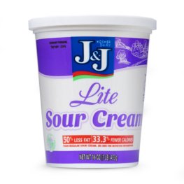 J&J Lite Sour Cream 16oz