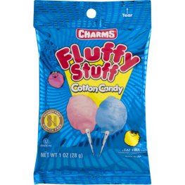Charms Fluffy Stuff Cotton Candy 1oz