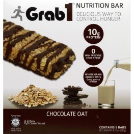 Grab 1 Protein Bar Chocolate Oat 5pk