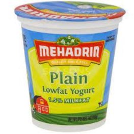 Mehadrin Plain Yogurt 7oz