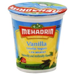 Mehadrin Vanilla Yogurt 7oz