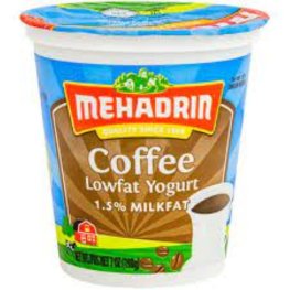 Mehadrin Coffee Yogurt 7oz