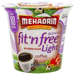 Mehadrin fit n' free Light Coffee Yogurt 6oz