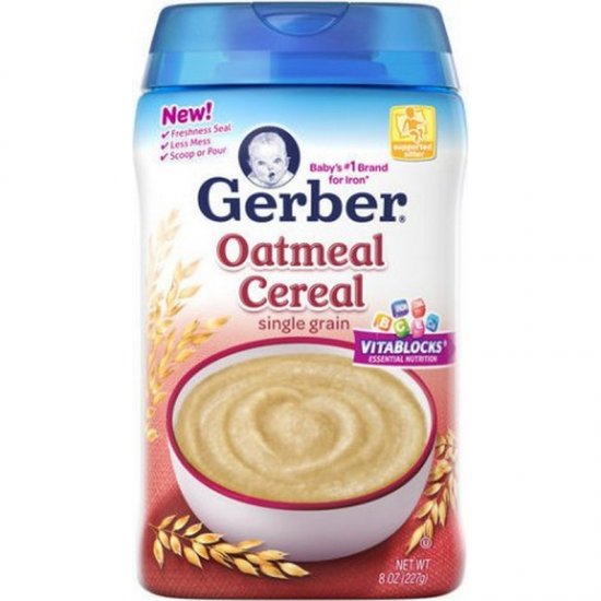 Gerber Oatmeal Cereal 8oz