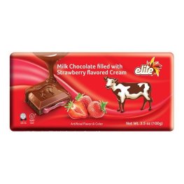 Elite Milk Chocolate with Strawberry Cream 3.5oz