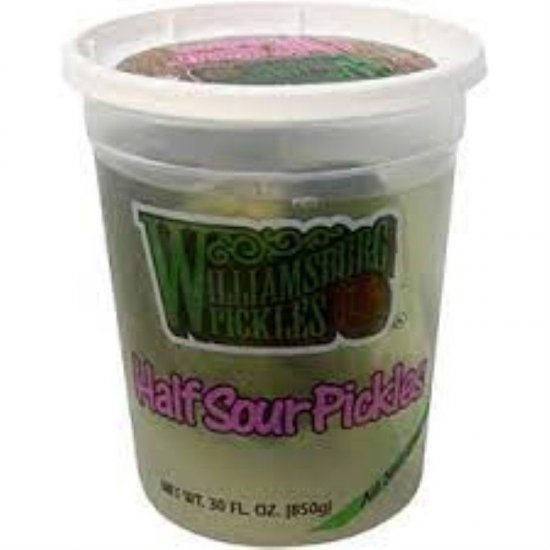 Williamsburg Half Sour Pickles 30oz