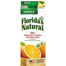 Florida's Natural Orange Juice Carton 52oz