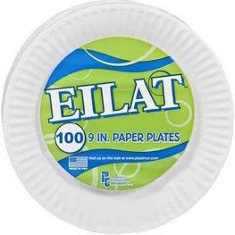 Eilat 9" Paper Plates 100Pk