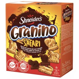 Granino Safari Biscuits Dark Chocolate 5.64oz