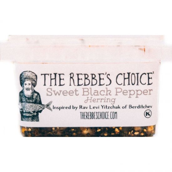 The Rebbe\'s Choice Herring Sweet Black Pepper 12oz