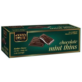 Paskesz Chocolate Mint Thins 7oz