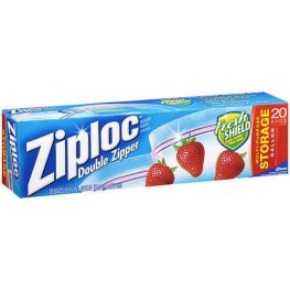 Ziploc 1 Gal Storage Bags 20Pk