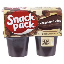 Hunt Snack Pack Chocolate Fudge Pudding 4Pk 3.25oz