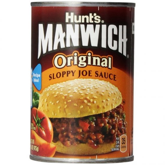 Hunt\'s Manwich Original Sloppy Joe Sauce 15oz