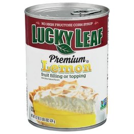 Lucky Leaf Premium Lemon Fruit Filling & Topping 22oz