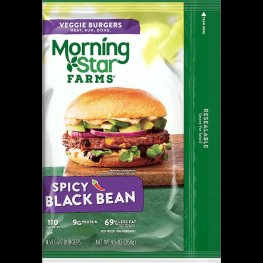 Morning Star Spicy Black Bean Burger 9.5oz