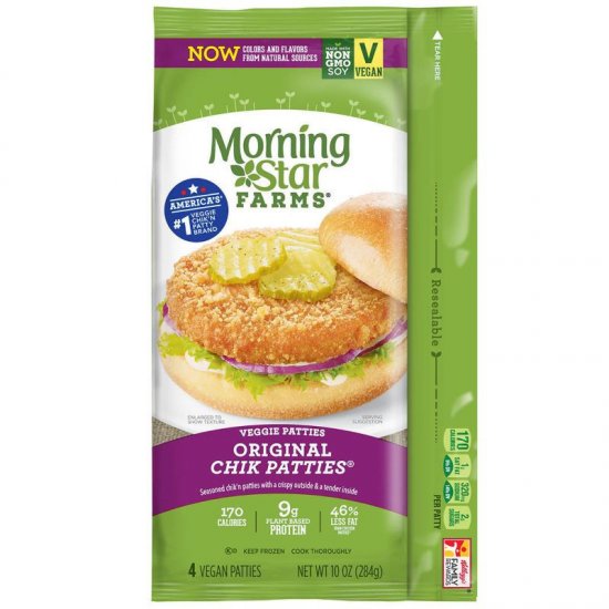 Morning Star Original Chik Patties 10oz