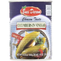 Lieber's Cucumbers in Vinegar Large 19.8oz