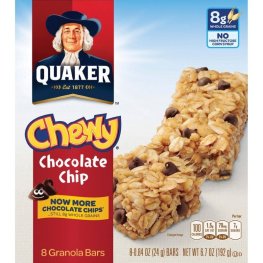 Quaker Chewy Chocolate Chip Granola Bars 8Pk