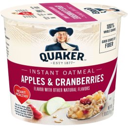 Instant Oatmeal Apples & Cranberries 1.79oz