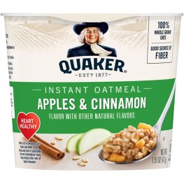 Instant Oatmeal Apples & Cinnamon 1.51oz