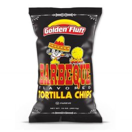 Golden Fluff Barbeque Flavored Tortilla Chips 10oz