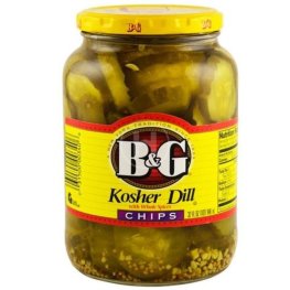 B&G Kosher Dill Pickle Chips 32oz