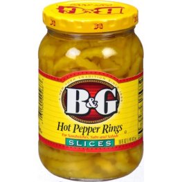 B&G Hot Pepper Rings 16oz