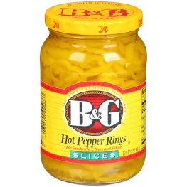 B&G Hot Pepper Rings 16oz