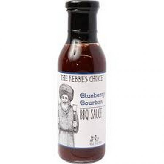 The Rebbe\'s Choice Blueberry Bourbon BBQ Sauce 15oz