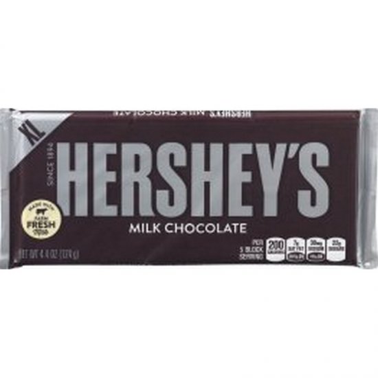 Hershey\'s Milk Chocolate XL Bar 4.4oz
