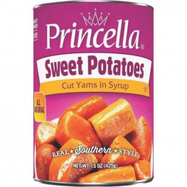 Princella Cut Sweet Potatoes In Light Syrup 15oz