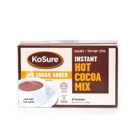 KoSure No Sugar Added Instant Hot Cocoa Mix 8Pk 1oz