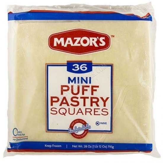 Mazor\'s Mini Puff Pastry Squares 28oz