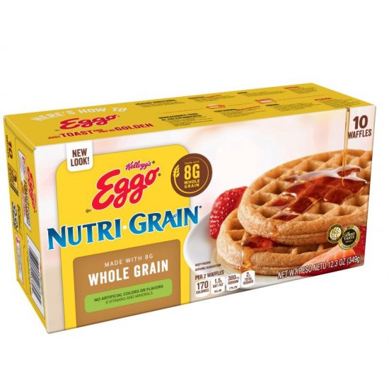 Eggo Whole Grain Waffles 10Pk