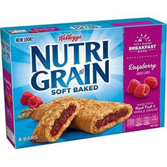 Kellogg\'s Nutri-Grain Bar Raspberry 8Pk