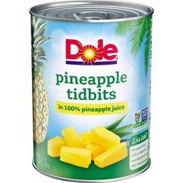 Dole Pineapple Tidbits 20oz