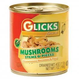 Glick's Mushrooms Stem & Pieces 4oz