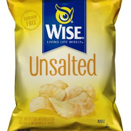 Wise Unsalted Chips 5.75oz