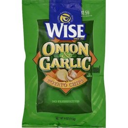 Wise Onion & Garlic Chips 4oz