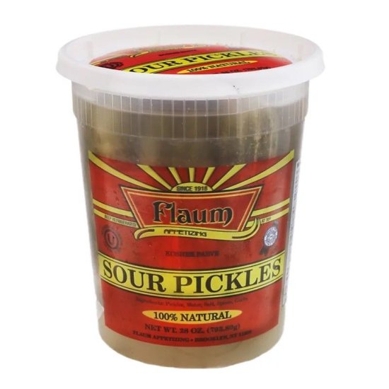 Flaum Sour Pickles 28oz