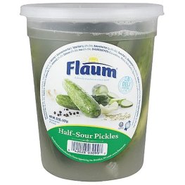 Flaum Half-Sour Pickles 28oz