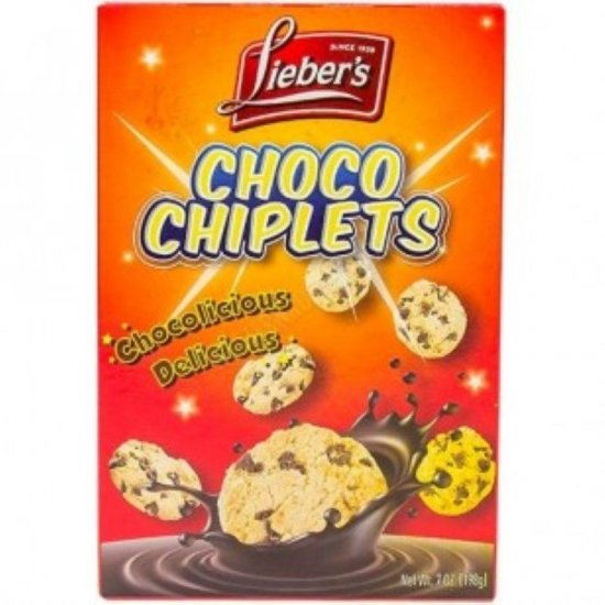 Lieber\'s Choco Chiplets 7oz