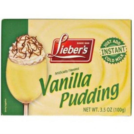 Lieber\'s Vanilla Pudding 3.2oz
