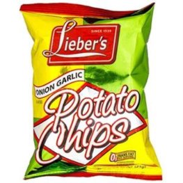 Lieber's Onion Garlic Chips 0.75oz