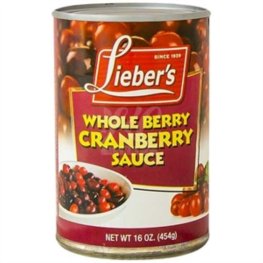 Lieber's Whole Berry Cranberry Sauce 16oz