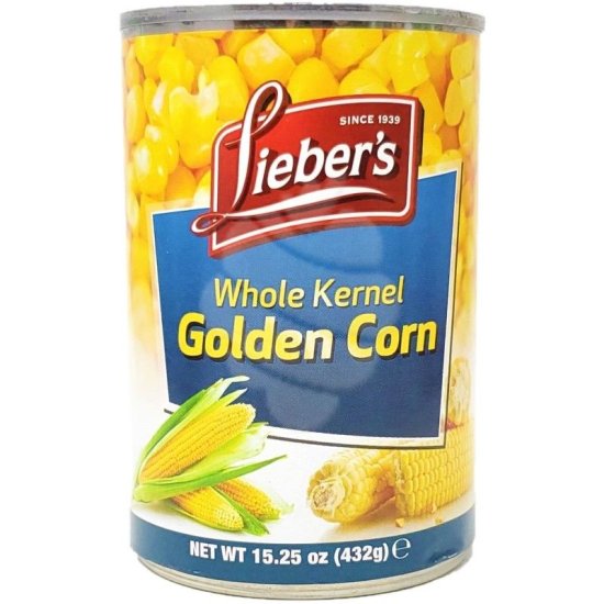 Lieber\'s Whole Kernel Golden Corn 15.25oz