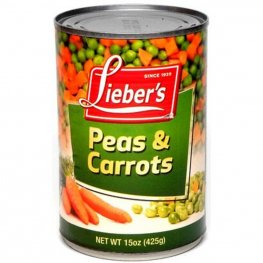 Lieber's Peas & Carrots 15oz