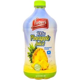 Lieber's Pineapple Juice 64oz