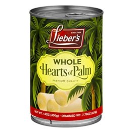 Lieber's Whole Hearts Of Palm 14oz